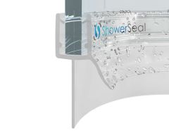 Curved Shower Seal H1 4-6mm
