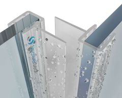 Shower Seals B7c 4-6mm Pair